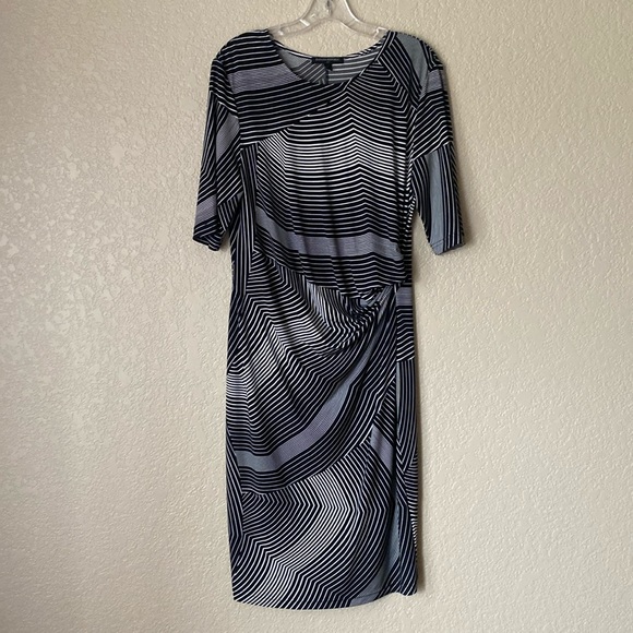 Banana Republic Abstract Print Dress - Womens L - Picture 1 of 6